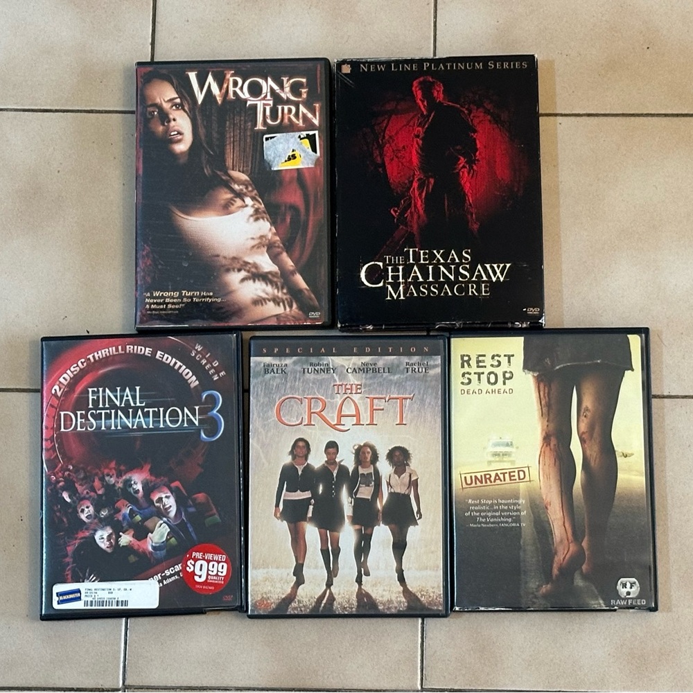 Horror bundle (5) DVD